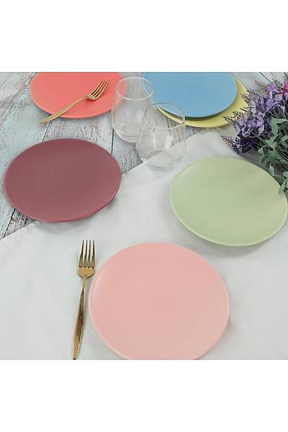 Rainbow Soft Matte Ege Pasta Taba 17 Cm 6 Adet 960/990