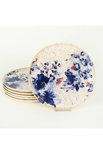 Mimoza Nordic Servis Taba 28 Cm 6 Adet