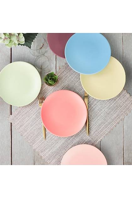 Rainbow Soft Matte Ege Pasta Taba 20 Cm 6 Adet 960/990