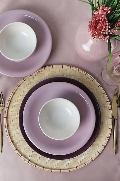 Purple Mix Yemek Takm 18 Para 6 Kiilik 031-451-498