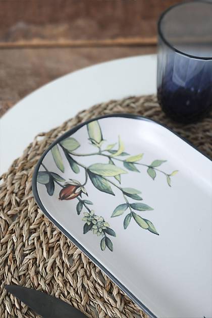 Keraart iek Bahesi Noyan Kayk Tabak 28 Cm 2 Adet 18941
