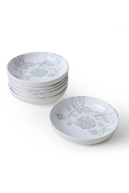Keraart Silver Bloom Yemek Taba 18 Cm 6 Adet 21469