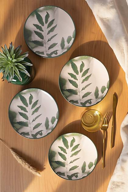 Botanical Grace Pasta Taba�� 20 Cm 4 Adet 23447