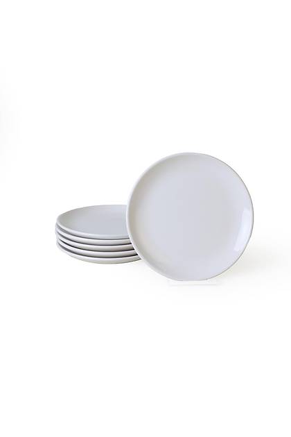 Beyaz Delta Pasta Taba�� 17 Cm 6 Adet 006