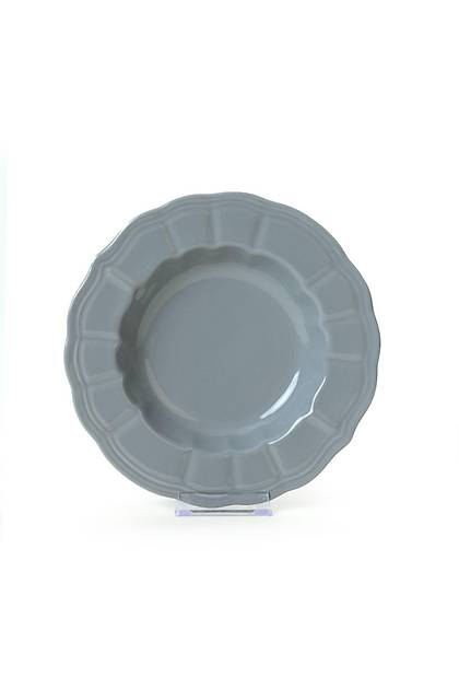 Gri Loto Yemek Taba 22 Cm 6 Adet