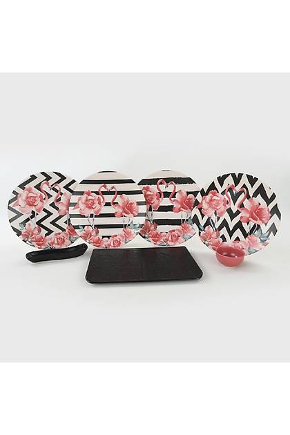 Flamingo Kahvalt Takm 15 Para 4 Kiilik