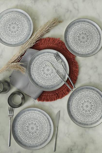 Keraart Stone Nordic Pasta Taba 22 Cm 6 Adet 21426