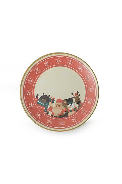 Keraart New Year Sevimli Noel Baba Servis Taba 26 Cm 21654