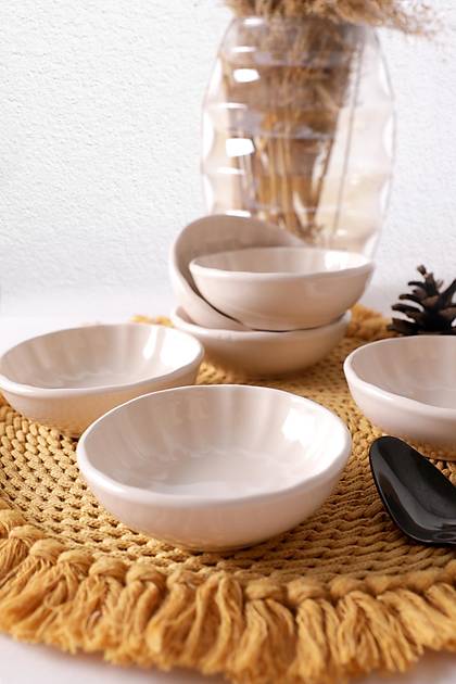 Krem Sirius �erezlik / Sosluk 10 Cm 6 Adet 030