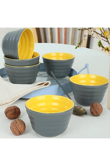 Messe Mat Gri - Sar Neva erezlik 10 Cm 6 Adet