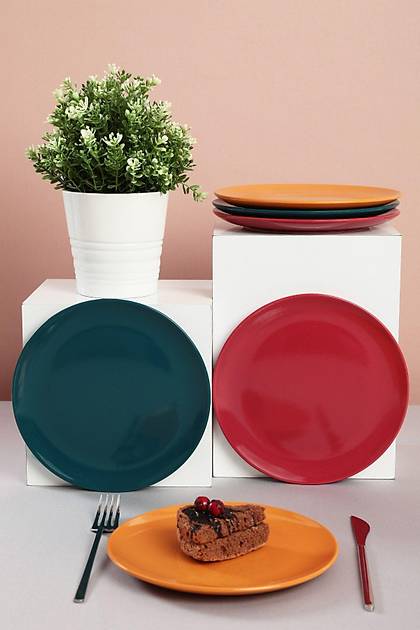 Rainbow Delta Pasta Taba 20 Cm 6 Adet 113/418/520