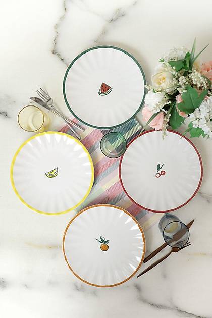Fruit Feast Sirius Servis Taba 27 Cm 4 Adet 23108-09-10-11