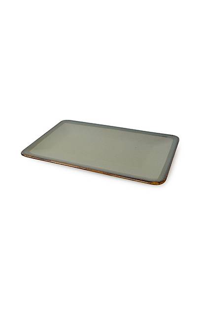 Reaktif Yeil Siera Kayk Tabak 31*21 Cm 2 Adet Q84