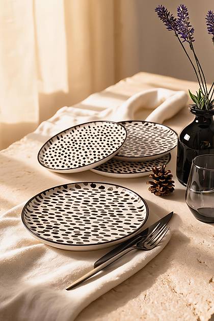 Shadow Nordic Pasta Taba�� 22 Cm 4 Adet 21434