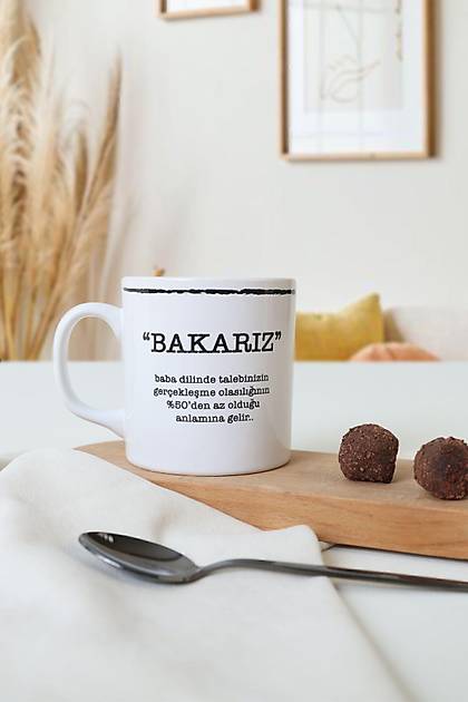 Keraart Bakarz Silindir Kupa 10 Cm