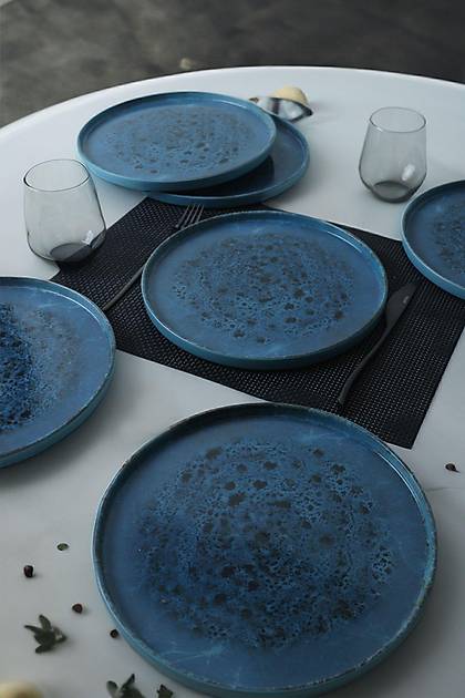 Keraart Ocean Vista Stackable Servis Taba 27 Cm 6 Adet 21777
