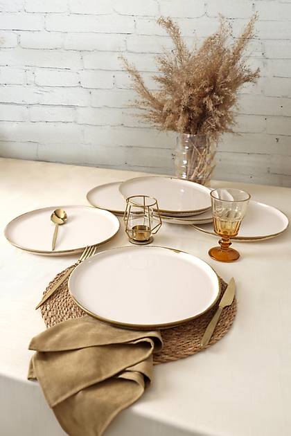 Straw Nordc Servis Taba 28 Cm 6 Adet