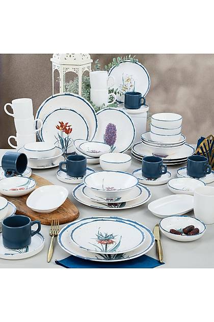 Anatolian Flowers Yemek/Kahvalt Takm 50 Para 6 Kiilik - 256/261