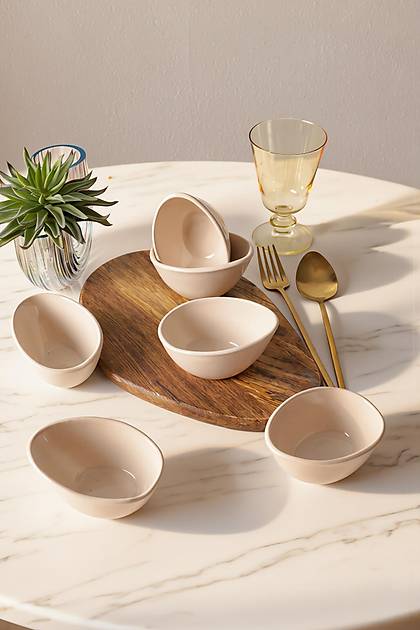 Krem Ephesus �erezlik / Sosluk 10 Cm 6 Adet 030