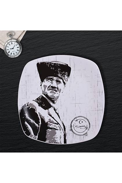 Atatrk Kalpak Hediyelik Tabak