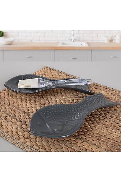 Mat Gri Balk Kaklk 25 cm