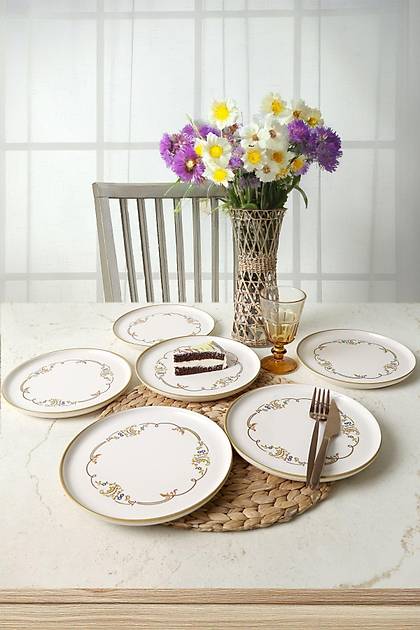 Bronze Bloom Nordic Pasta Taba 22 Cm 6 Adet 22927