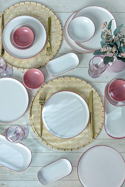 Line Pink Kahvalt Takm 18 Para 6 Kiilik 20000