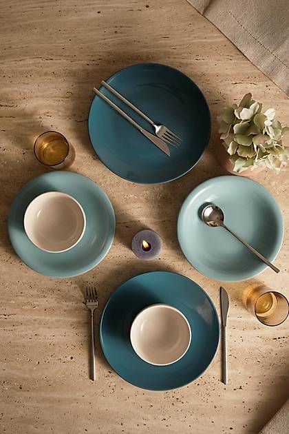 Blue Mix Yemek Tak�m� 6 Par�a 2 Ki�ilik 031-413-420