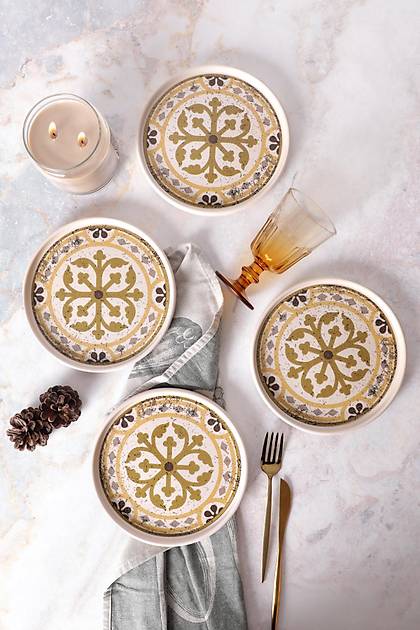 Timeless Brown Stackable Pasta Taba�� 21 Cm 4 Adet 21972