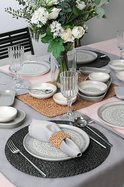 Keraart Stone Kahvalt Takm 18 Para 6 Kiilik 21426-27
