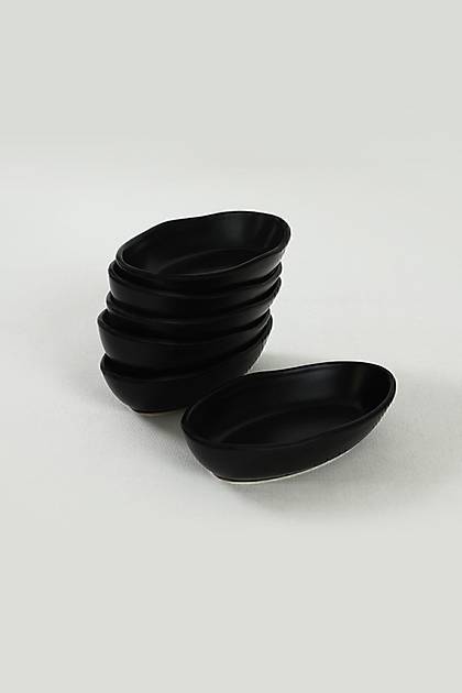 Mat Siyah Deniz erezlik/Sosluk 14 Cm 6 Adet