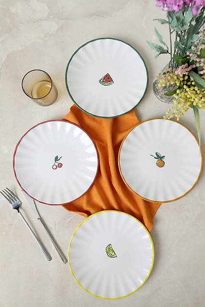 Fruit Feast Sirius Pasta Taba 22 Cm 4 Adet 23108-11