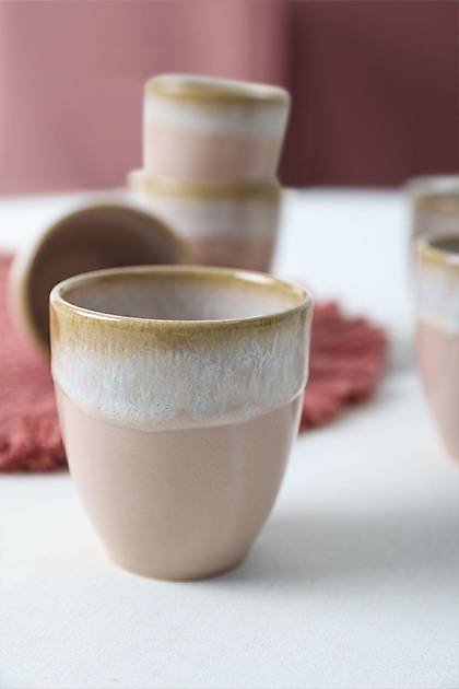 Shizen Pudra Latte Kupa 8 Cm 6 Adet Q38