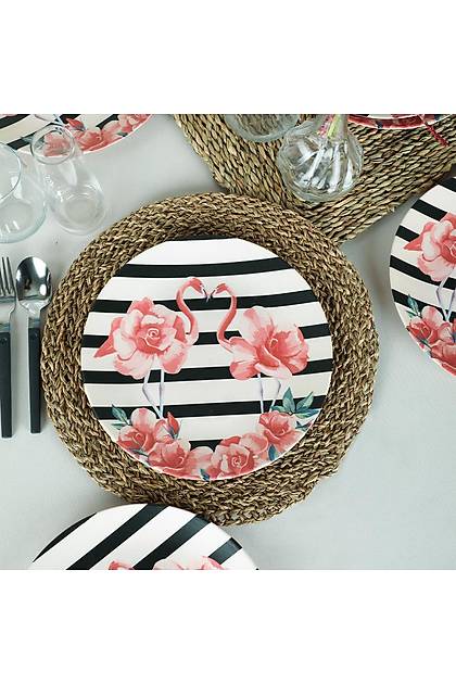 Flamingo Servis Taba 26 Cm 6 Adet - 18308