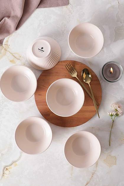 Krem Hitit Line Kase 14 Cm 6 Adet 030