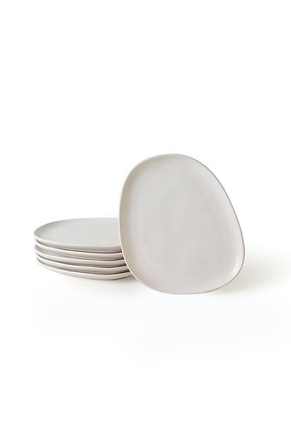 Mat Beyaz Tetra Pasta Taba 23 Cm 6 Adet