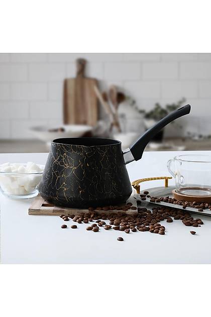 Elegance Granit Cezve & Stlk 12 Kiilik 1200 ml