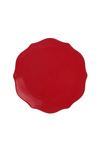 Krmz Bayrak Romeo Servis Taba 26 Cm 6 Adet - 506