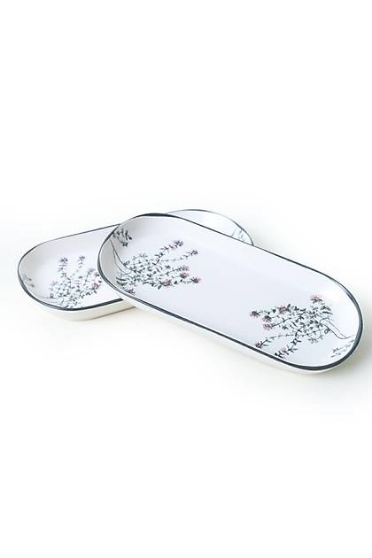 Keraart iek Bahesi Noyan Kayk Tabak 28 Cm 2 Adet 18938