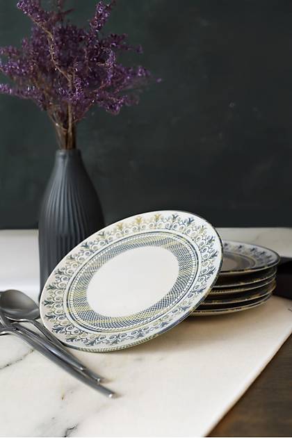 Mirabella Stoneware Ege Pasta Taba 20 Cm 6 Adet 23471