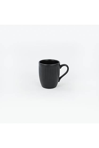 Line Mat Siyah Bulut Kupa 9 Cm 6 Adet
