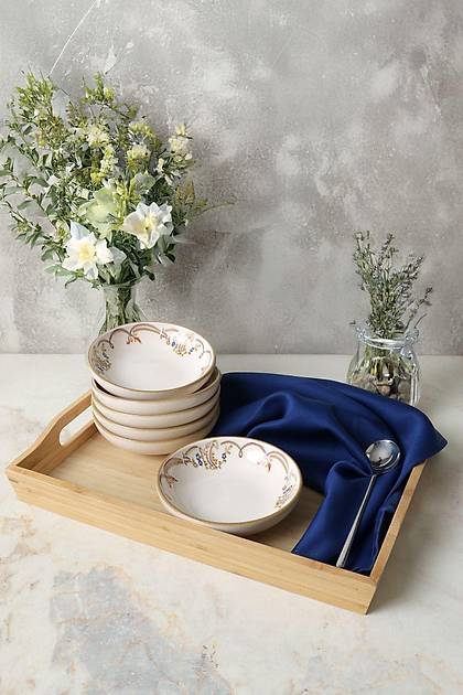 Bronze Bloom Halka erezlik / Sosluk 13 Cm 6 Adet 22929