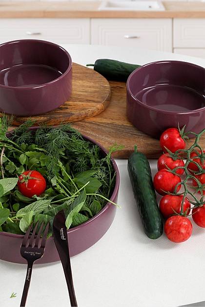 Mor Stackable Salata/erez Seti 3 Para