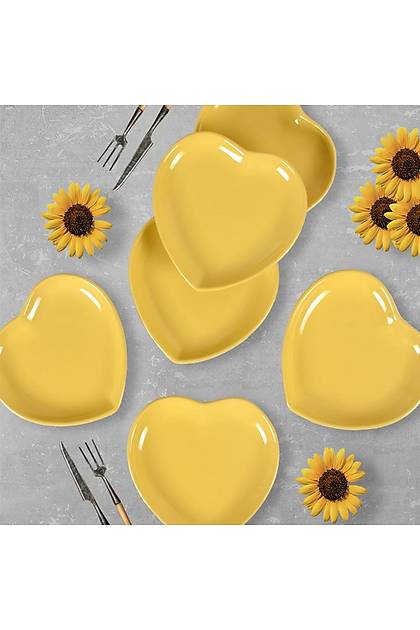 Sar Kalp Pasta Taba 20 Cm 6 Adet