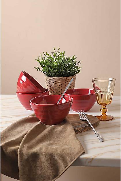 K�rm�z� Escargot Kase 14 Cm 4 Adet 506