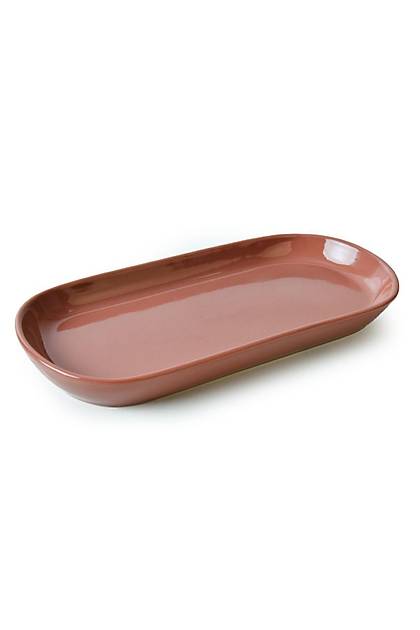 Kzl Kahve Noyan Kayk Tabak 26 Cm 2 Adet 607