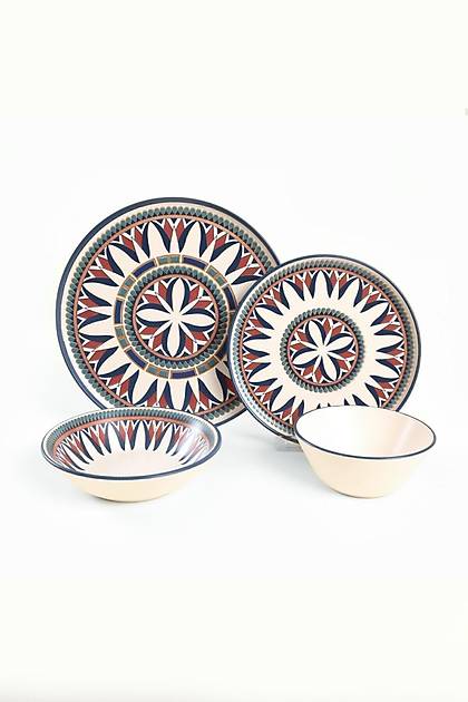 Keraart Ruby Yemek Takm 24 Para 6 Kiilik 20793-94-95