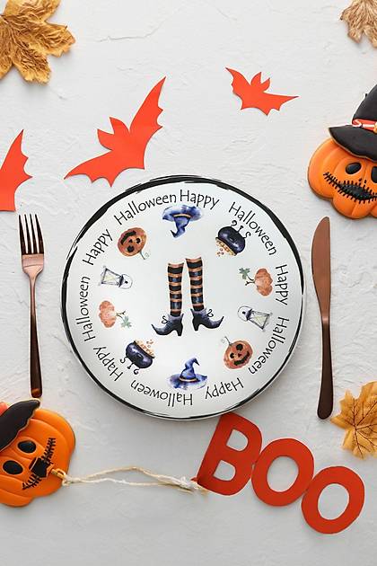 Keraart Halloween Happy Servis Taba 26 Cm 19950