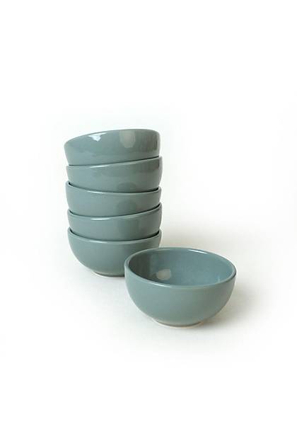 Yeil Bulut Mini erezlik / Sosluk 8 Cm 6 Adet 326