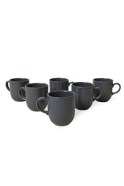 Mat Gri Ekinoks Kupa 10 Cm 6 Adet 959